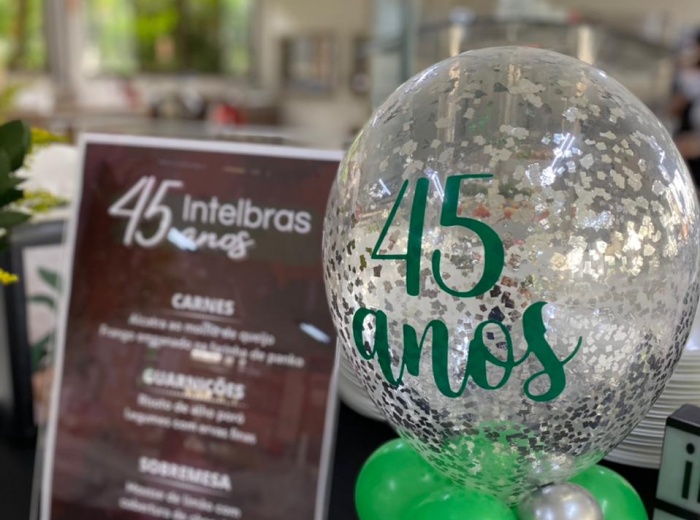 Aniversário 45 anos Intelbras 