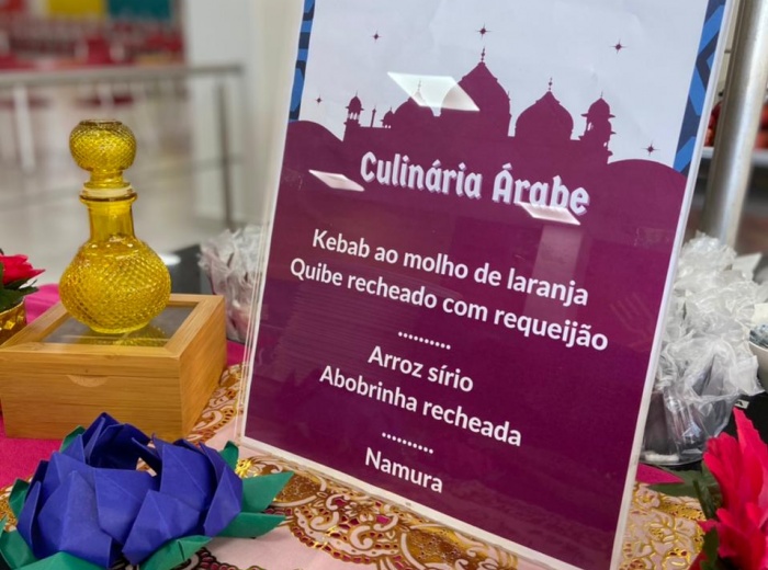 Almoço temático culinária Árabe Restaurante Koerich | Biguaçu -SC