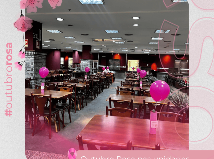 Durante o Outubro Rosa, nossas unidades se vestiram de conscientização e cuidado. 