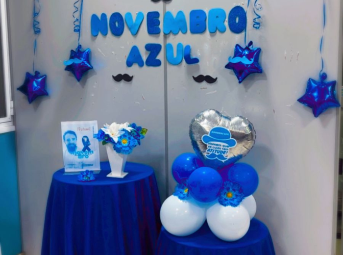 Novembro azul nas unidades